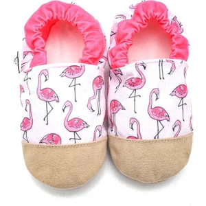 First Step Pamuk Astarlı Kaydırmaz Taban PATIK-FLAMİNGO-F-834