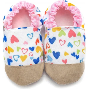 First Step Pamuk Astarlı Kaydırmaz Taban PATIK-KALP-F-834