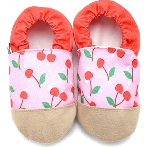 First Step Pamuk Astarlı Kaydırmaz Taban PATIK-KİRAZ-F-830