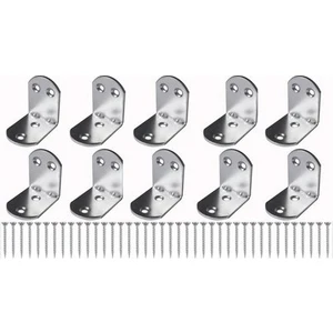 Oval Gönye 23X30 Masa Gönye Köşebent L Demir Kalınlık 2mm 30 Adet