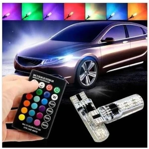 T10 Kumandalı Park Ampul 2 Adet ( 18 LED ) Araç Oto Çakarlı Ampül