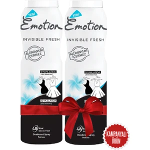 Black&white Invisible Fresh Deodorant 150 ml Ikili Avantaj Paket