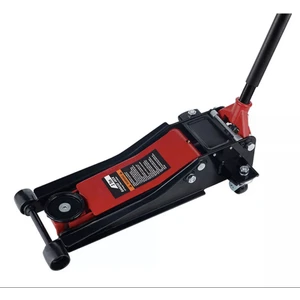 Germany Type 3 Ton Çift Piston  Çelik Şase Düşük Profil Oto Tamirci Krikosu Max 47 cm