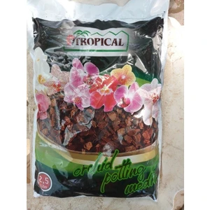 Mevsim Fidancılık Peyzaj Tropikal ( Orchid Potting Media)  Ithal Orkide Toprağı ( 2.5 Litre)