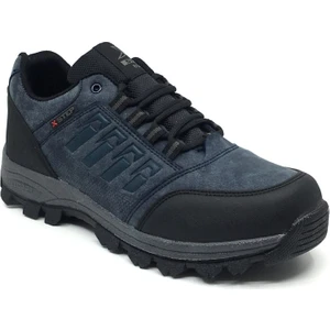 Erkek Günlük Outdoor Kışlık Bağcıklı Spor Ayakkabı Bot 36-47 37 Lacivert