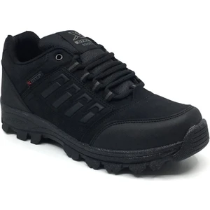 Erkek Günlük Outdoor Kışlık Bağcıklı Spor Ayakkabı Bot 36-47 43 Siyah