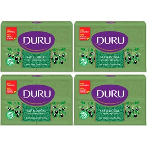 Saf & Doğal Zeytinyağı Özlü 16'lı Yeşil Kalıp Sabun 4 x 600 gr