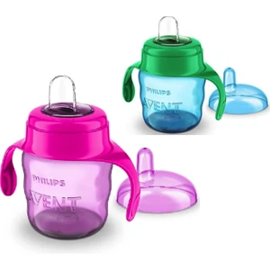 Philips Avent Eğitici Bardak 200 ml X2 Adet Erkek + Kız - 6 Ay ve Üzeri Bebekler Için