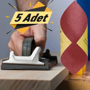 Su Zımparası 150 Kum Yumuşak Kağıt Tabaka Sulu Kuru Zımpara 23X28 cm (5 Adet)