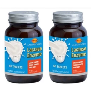 Force Nutrition Lactaforce Lactase Enzyme 60 Tablet x 2 Kutu