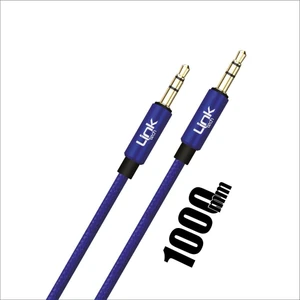 Link Tech A577 Aux Kablo Örgülü 3.5mm