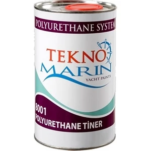 Teknomarin Poliüretan Boya için Tiner 1kg (Yavaş)