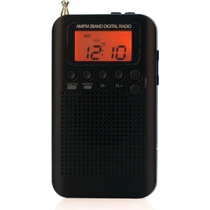 HRD-104 Taşınabilir Am / Fm Stereo Radyo Cep 2-Band (Yurt Dışından)