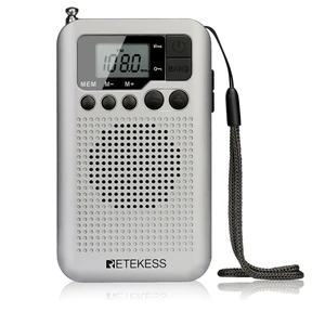TR106 Fm / Am Portatif Radyo LCD Ekranlı (Yurt Dışından)