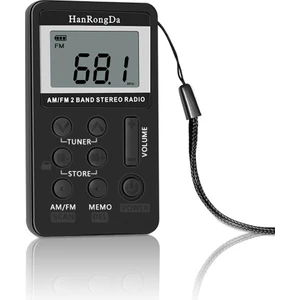 HRD-103 Am Fm Dijital Radyo 2 Bant Stereo (Yurt Dışından)