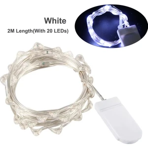 2 M / 6.6ft 20 Leds ile Peri Işıklar Bakır Tel Dize (Yurt Dışından)