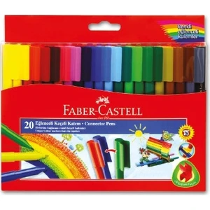 Faber Castell Eğlenceli Keçeli Kalem 20’li