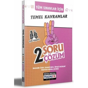 Benim Hocam Yayınları  Tüm Sınavlar Için Temel Kavramlar 2 Soru 2 Çözüm Fasikülü Pragmatik Serisi
