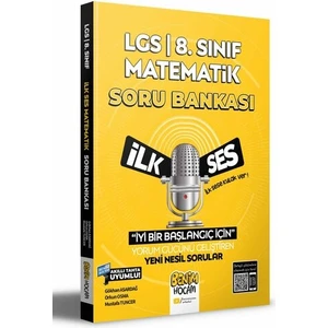 Benim Hocam Yayınları LGS 2022 Ilk Ses Yeni Nesil Matematik Soru Bankası
