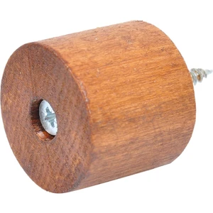 Masa Sandalye Mobilya Ünite Kanepe Sehpa Koltuk Takoz Ayak Yükseltici 6'lı Set Boy 4 cm Çap 4 cm Kahverengi