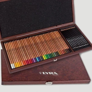 Rembrandt 50 Parça Polycolor Art Design Ahşap Kutu Sketch Set
