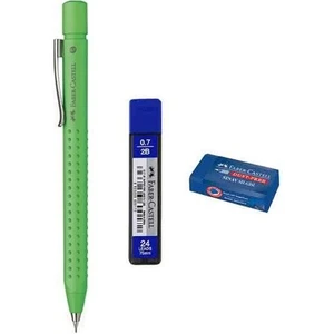 Grip 2011 Okul Seti Kalem 0.7 mm Çimen Yeşili + Silgi + Uç