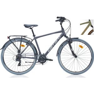 704 Erkek Şehir Bisikleti 480H V 28 Jant 21 Vites Mat Metalik-Açık Yeşil-Kahverengi-Bakır