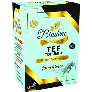 BiodemTef Tohumlu Bitkisel Form 30’lu Süzen Poşet Çay - 1 Kutu