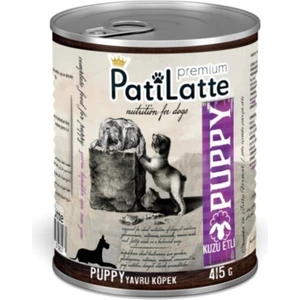 Pati Latte Tahılsız Kuzu Etli Yavru Köpek Maması 24 x 415 Gram