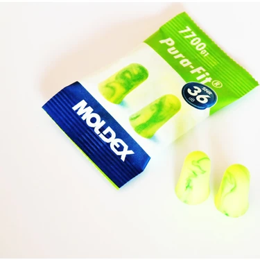 Moldex Ultra Yumuşak Poliüretan Gürültü Önleyici Kulak Tıkacı - 36 dB, Endüstriyel Kullanım için