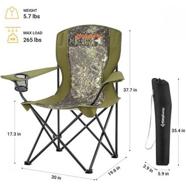 King Camp Kingcamp Arm Quad Sandalye Yesil Fiyati