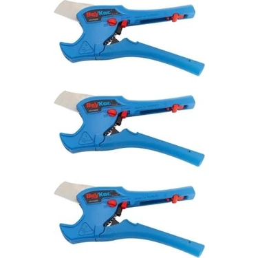 3 Adet Tam Otomatik Plastik Pvc Pprc Boru Kesme