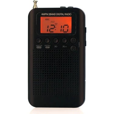 Lixada HRD-104 Taşınabilir Am / Fm Stereo Radyo Cep 2-Band (Yurt