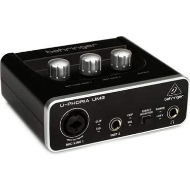 Behringer Um2 Tek Kanal Ses