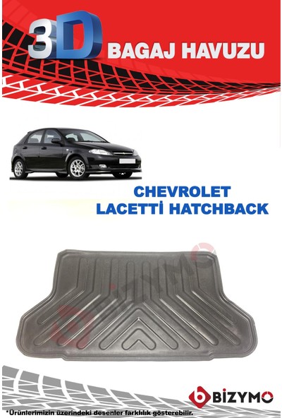 Chevrolet Lacetti Hb 2004-2011 3D Bagaj Havuzu Bizymo