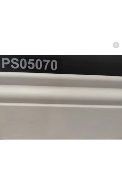 Agt Parke Agt PS8000 Soft Touch Beyaz Süpürgelik 8cm Lik