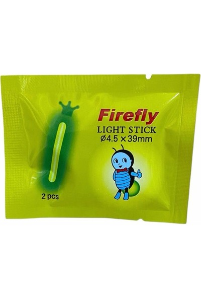 Firefly 4.5mm *39 mm Çiftli Fosfor