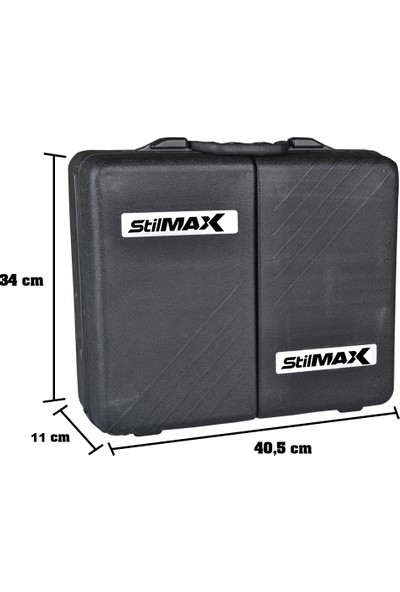 Stilmax Alman Style 405 Parça Devir Ayarlı Gravür Oyma Makinesi Dremel Taşlama Zımpara Seti 450W