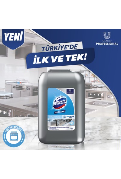 Unilever Domestos Profesyonel Mutfaklara Özel Çamaşır Suyu 10L