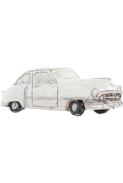 Labalaba Chevrolet Belair 1952 Beyaz Renk Magnet & Buzdolabı Süsü