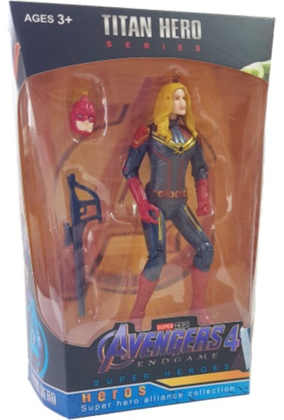 Avengers Avangers Tekli Figür Captain Marvel