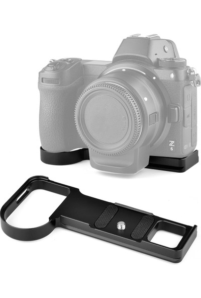 Yelangu Nikon Z6 / Z7 Yelangu Cl7 Kamera Genişletme Kartı Taban L Plakası - Siyah