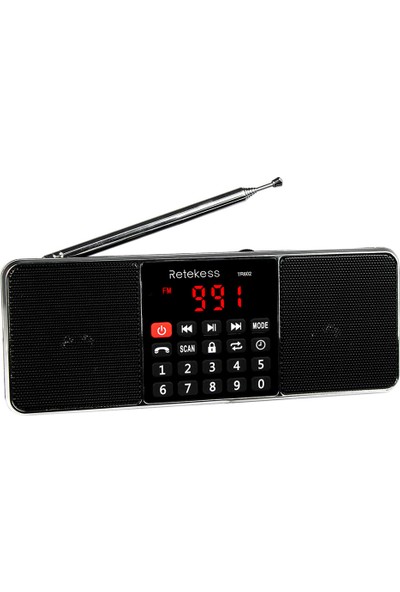 Retekess TR602 Fm / Am Radyo Multibant Dijital Radyo (Yurt Dışından)