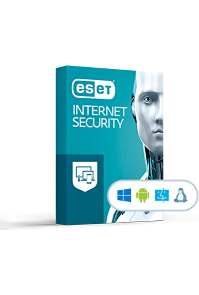 ESET Internet Security 1 Cihaz, 3 yıl - Dijital Kod (ESET Türkiye Garantili)