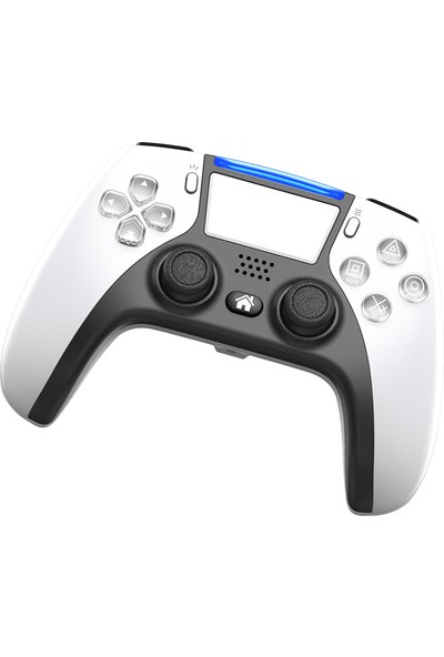 C4U Sony Playstation 4 C-Shock Oyun Kolu Beyaz - PC / IOS / ANDROID / PS4 Uyumlu
