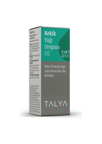 Kekik Yağı (Oregano Oil), 20ml