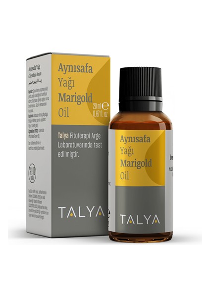 Aynısafa Yağı, Soğuk Sıkım, %100 Saf ve Doğal, 20 ml