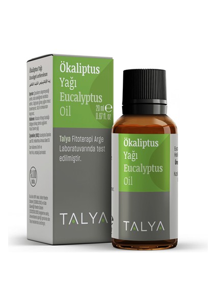 Ökaliptus Yağı (Okaliptus Yağı), 20 ml