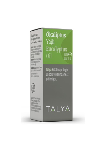 Ökaliptus Yağı (Okaliptus Yağı), 20 ml