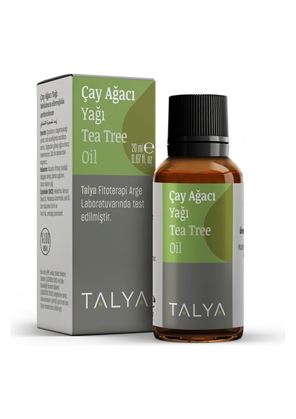 Çay Ağacı Yağı (Tea Tree Oil), 20ml